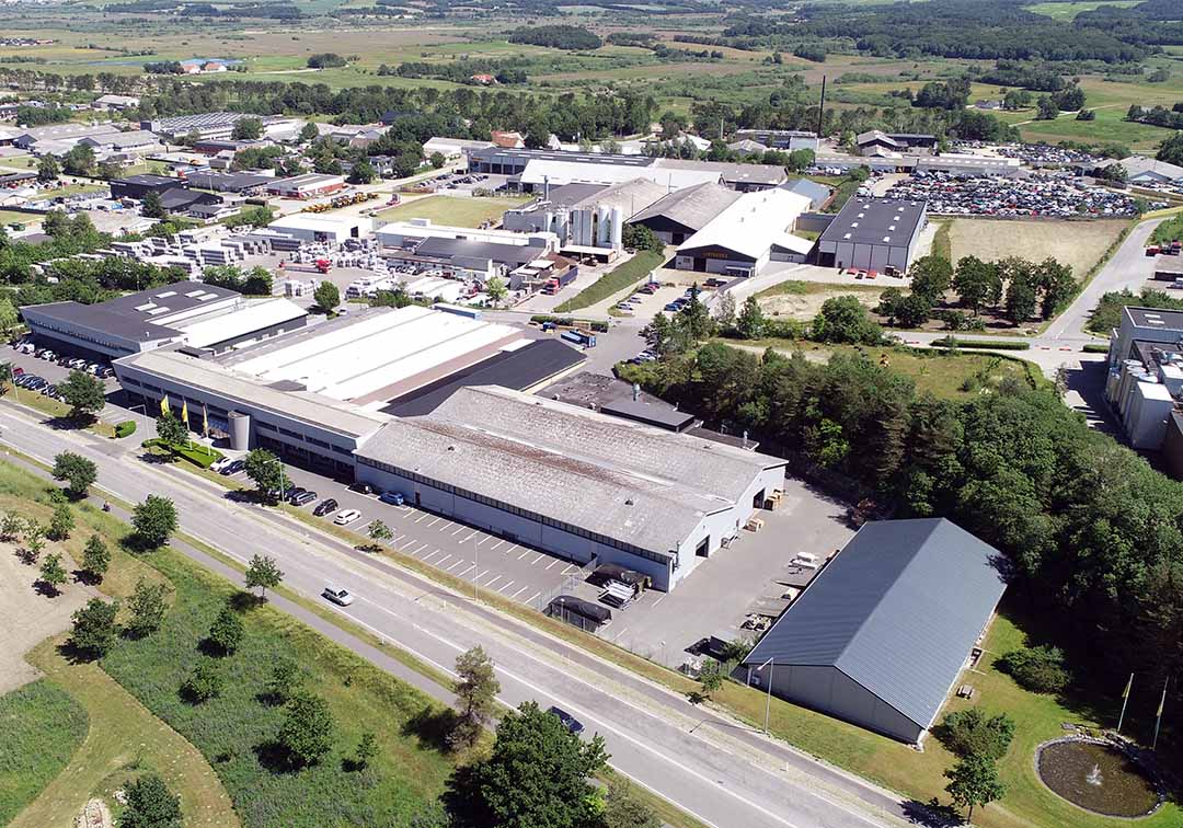 Hydrema Støvring 2022 Aerial