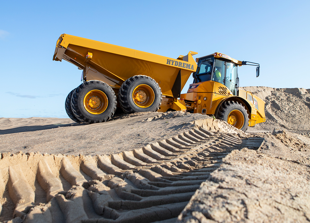 922G Frog Side View Bogie Gravel Pit