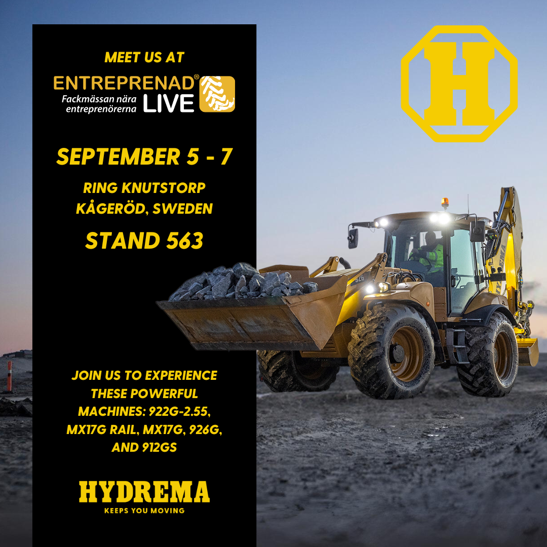 Hydrema at Entreprenad Live 2024