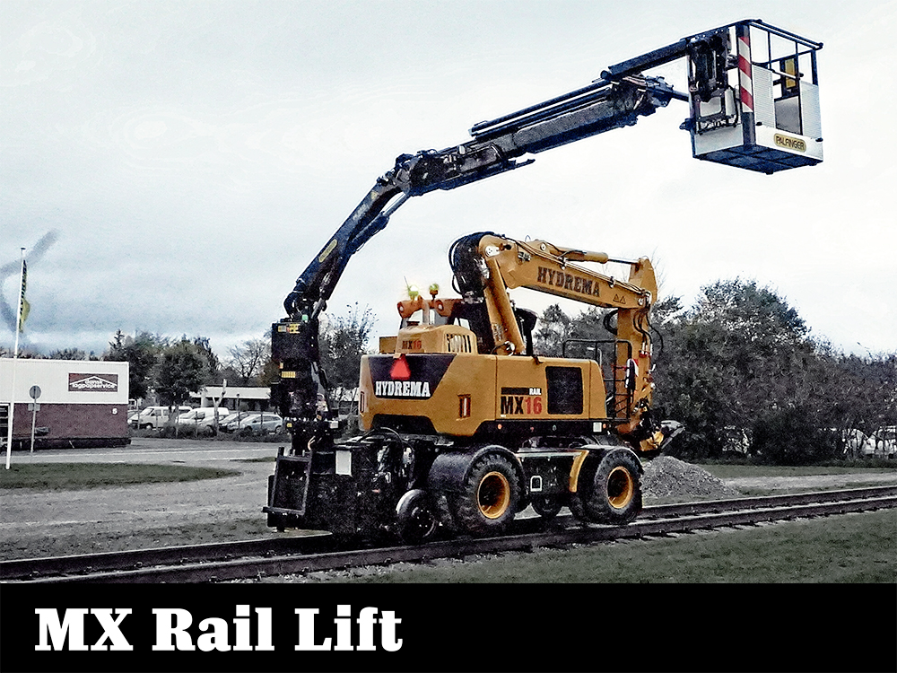 New lift for MX RAIL excavators
