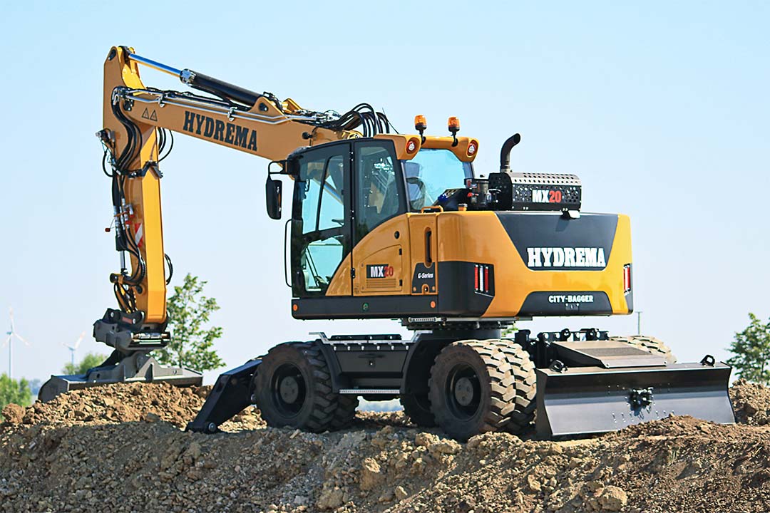 What is a Wheeled Excavator