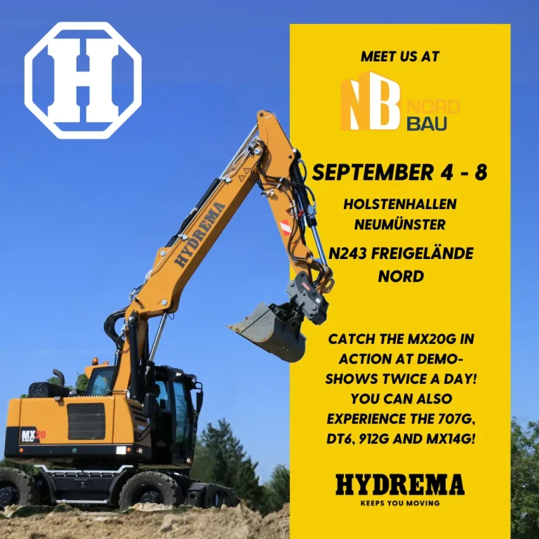 HYDREMA brings Scandinavian expertise to NORDBAU