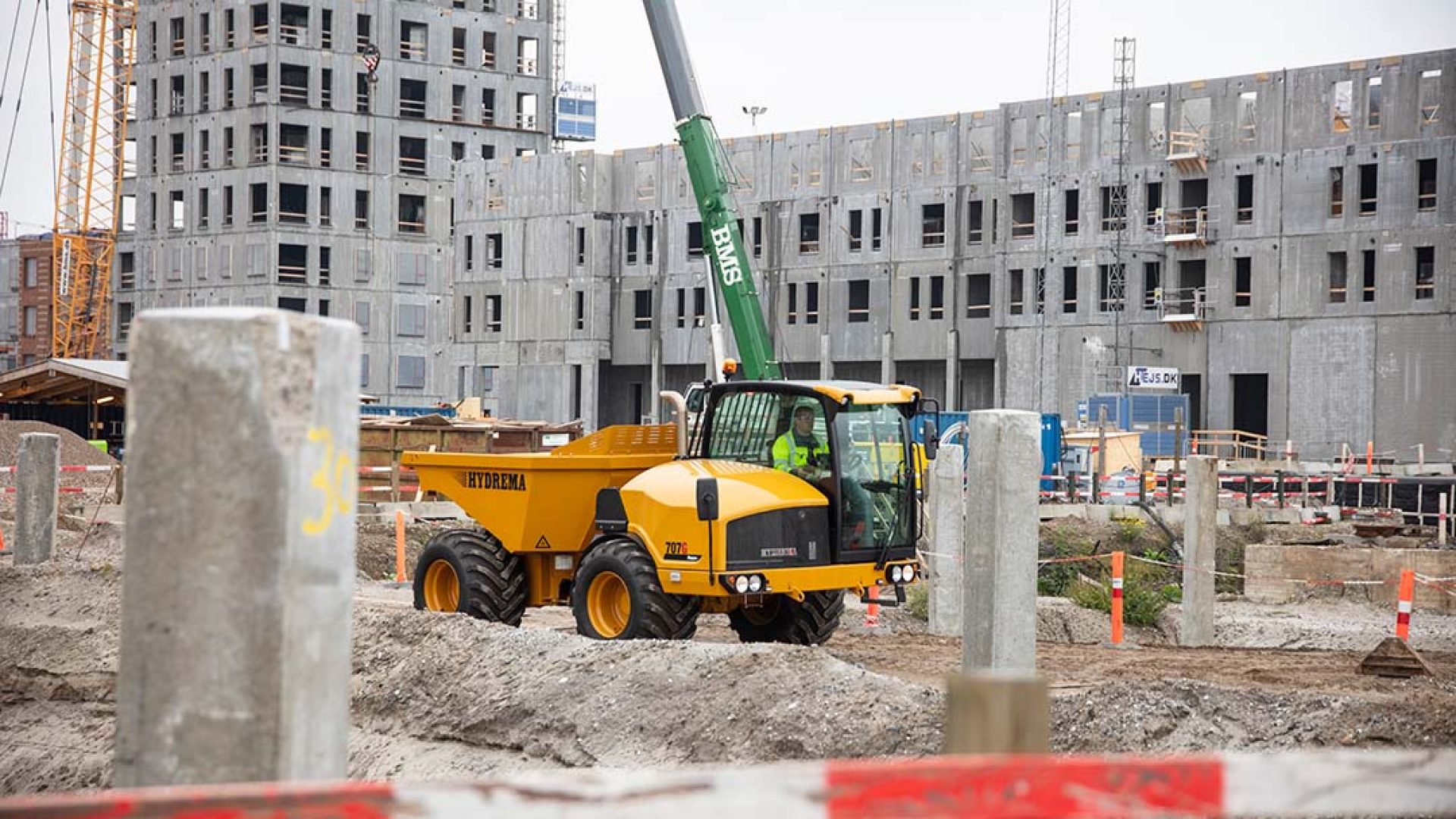 707GPower+ at construction site