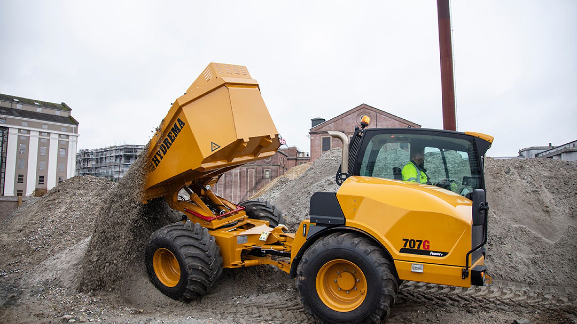 707GPower+ unloading up hill